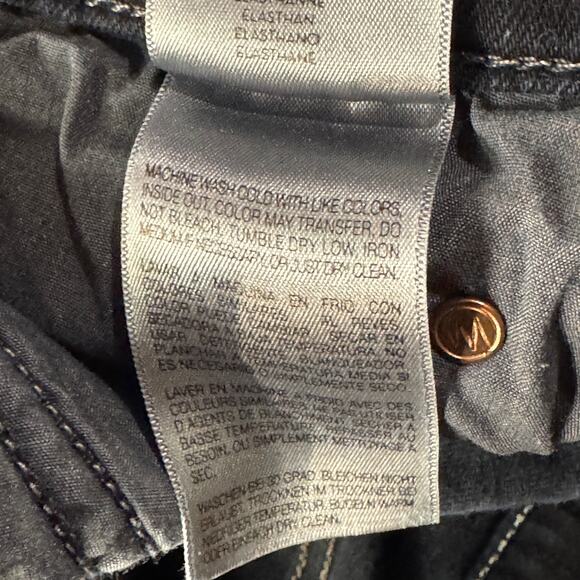 Mother SZ 26 The Stunner Zip Two Step Fray Jeans Last Call Stretch Mid-Rise Blue - Picture 11 of 13